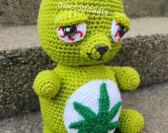Stoney Bear/ Don't Care Bear/ Stash jar