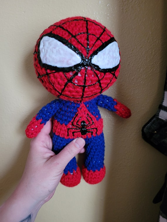 Spiderman Doll Crochet Spider man Doll Spider man Spidy Doll