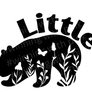 Little Bear Baby SVG
