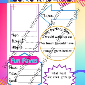 Get To Know Me