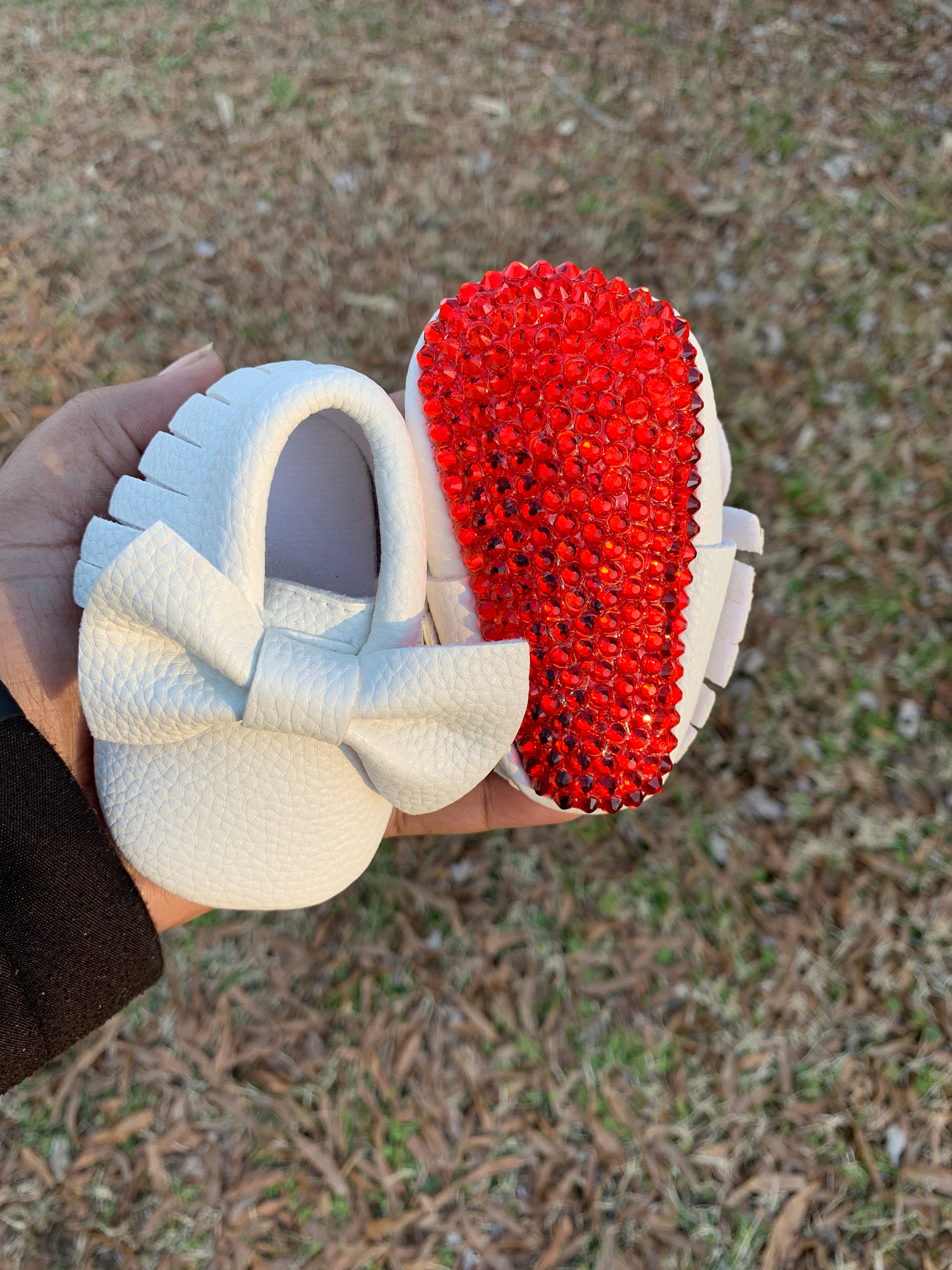 Baby girl red bottoms best sale