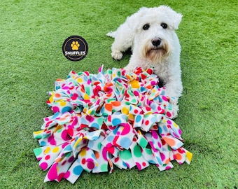 Standard Dog Treat Mat | Snuffle Mat | Snuffles | For Dogs and Puppies|Slow Feeding | Foraging |Scent Work Training | Dog & Puppy Gift Ideas