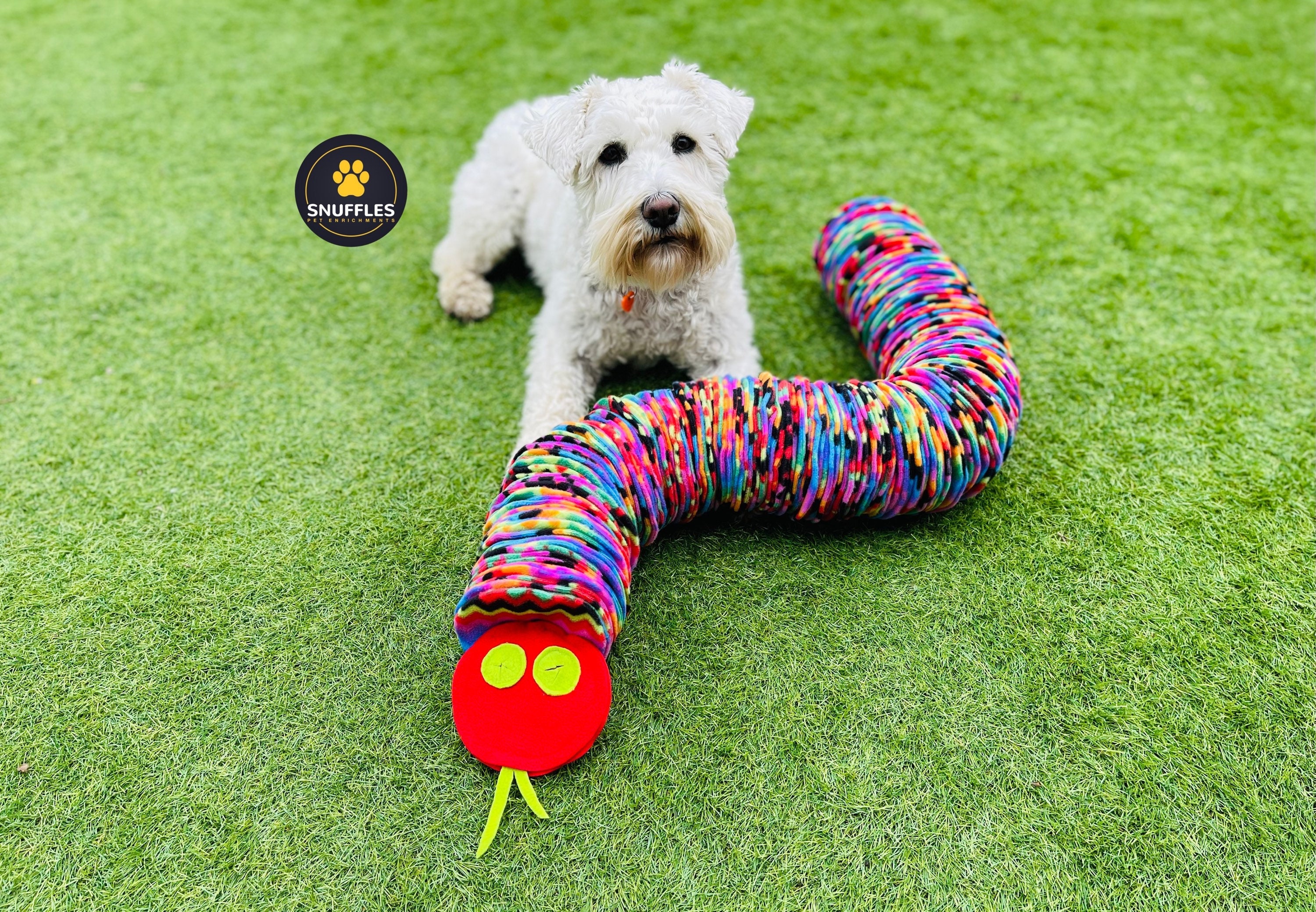 Large Snuffle Snake Interactive Dog Puzzle Long Lasting Treat Finding  Activity for Medium-large Dogs & Puppies Dog Gift Ideas 