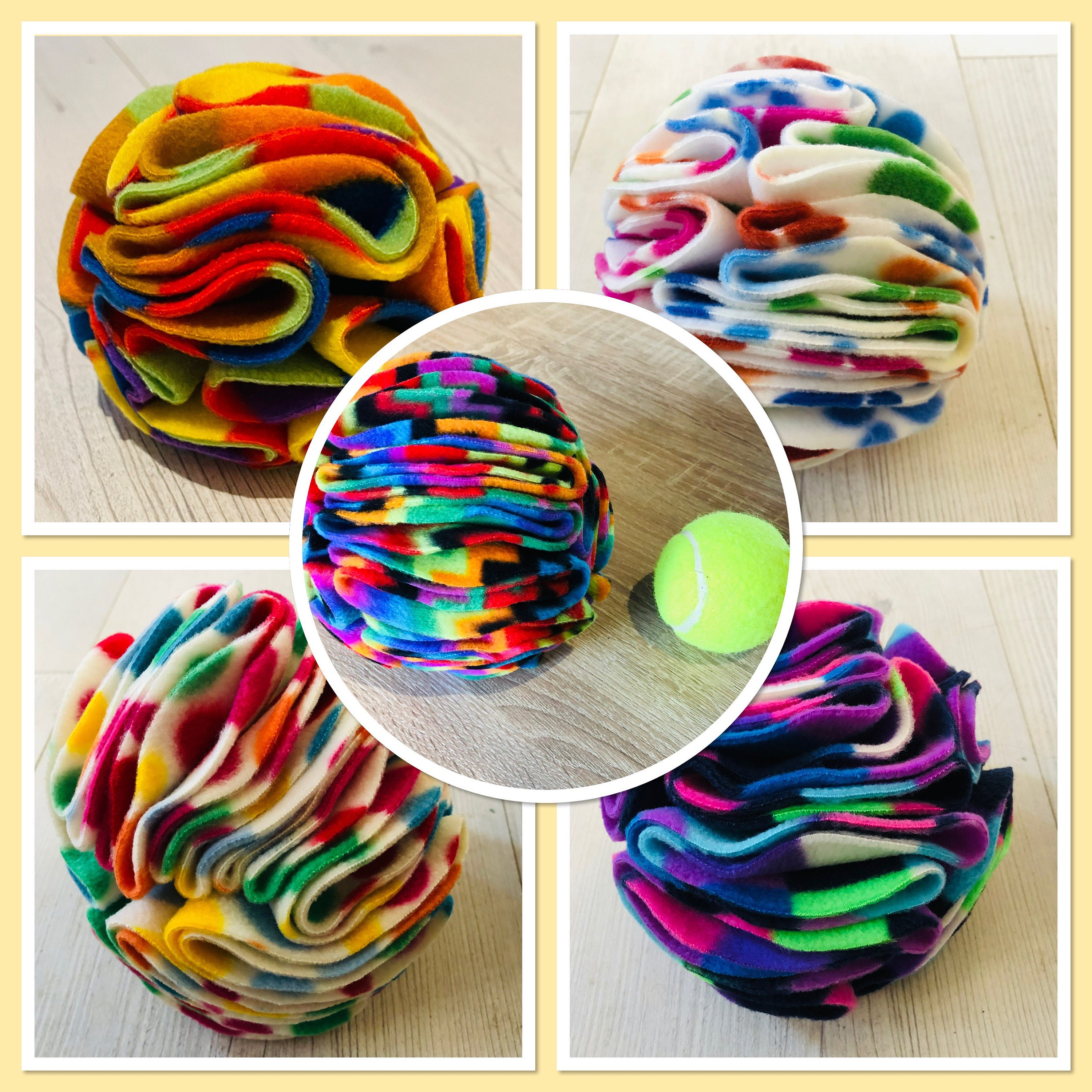 Medium Snuffle Ball 6/foraging ball/pet toys/sniffing Etsy