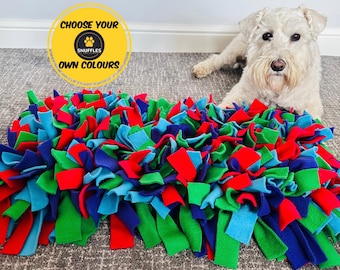 Custom Made | Large Snuffle Mat | Enrichment Activity | Slow Feeder | Dog Puzzle | Scent Work Training | Gift ideas For Dogs & Puppies