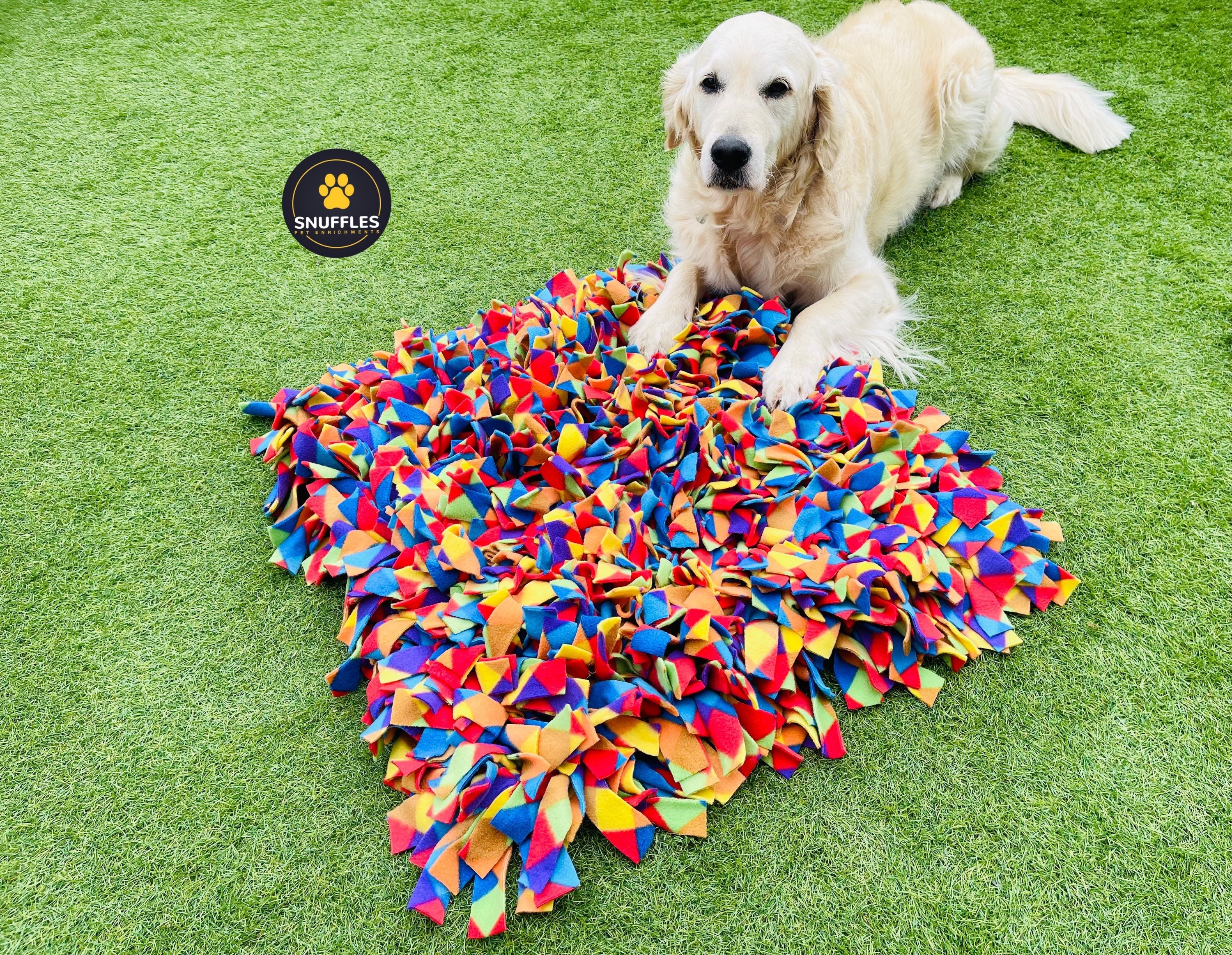 Snuffle Mat for Dogs and Cats,Dog Enrichment Toys Interactive Puzzle Slow  Feeder Washable,Pet Feeding Treats Mat Puzzle Training Toy for Large Medium