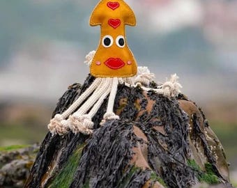Karen The Squid, Eco Friendly Dog Toy
