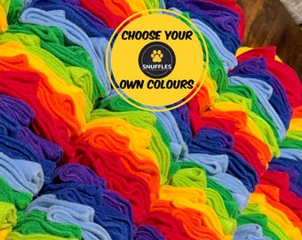 Custom Coloured Large Pocket Puzzle | Interactive Dog Puzzle | Long Lasting | Slow Feeder | Medium-Large Dogs & Puppy | Dog Gift Idea |