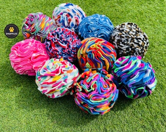 Small 4” Snuffle ball | Fun Enrichment Activity | Slow feeder | Learning & Training | For Small Dog Breeds | Puppies | larger rabbits | Cats