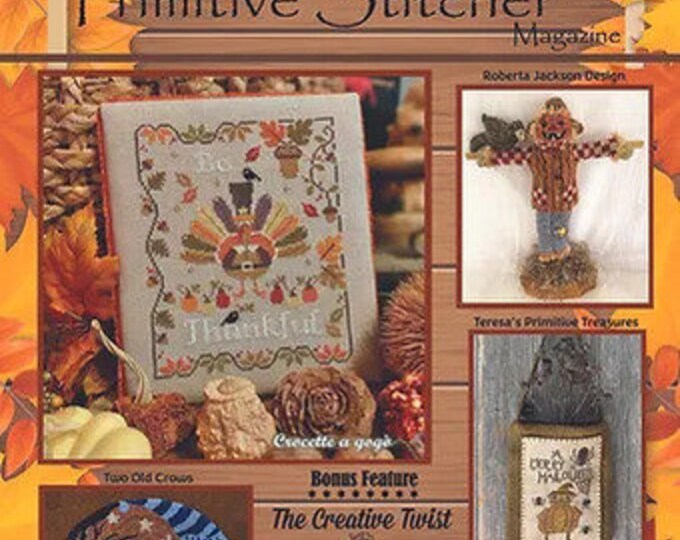Punch Needle and Primitive Stitcher Magazine Fall 2023 Etsy
