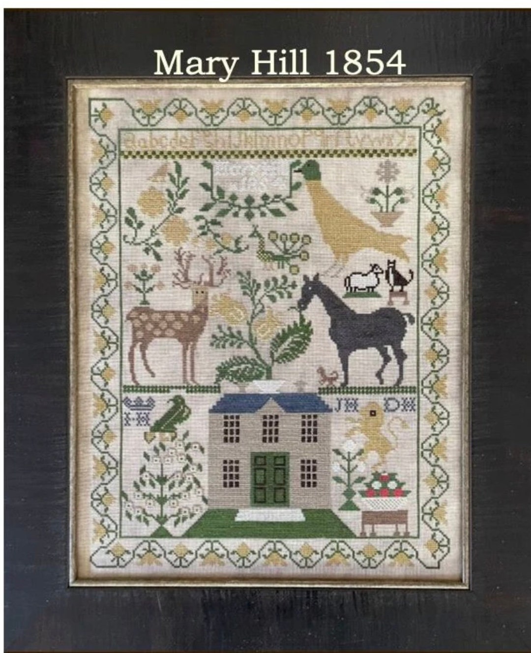 Needlework Press Mary Hill 1854 Etsy