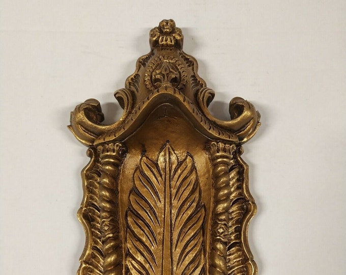 Oratory cm 35 X 17 (13.77 x 6.69 inches) to hang, in marble resin, ideal for statues of cm 15/16 (5.90/6.29 inches) handcrafted
