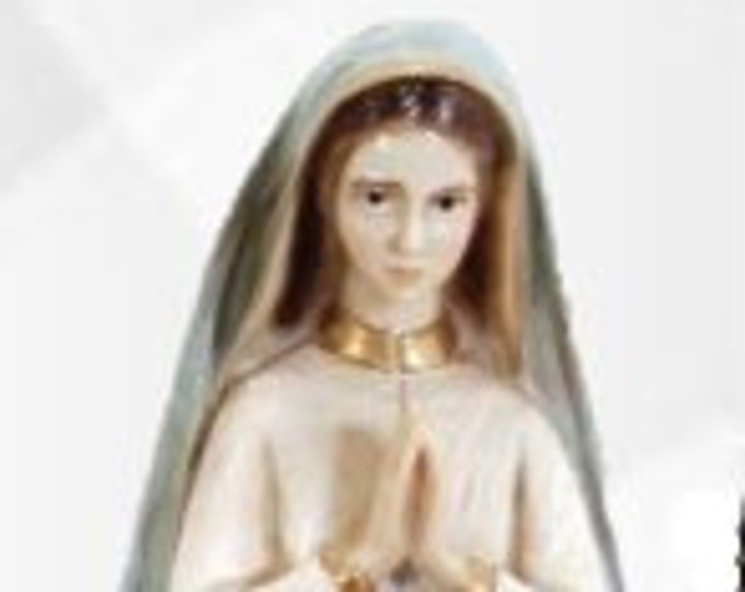 Statue of Saint Lucia dos Santos, shepherdess of Fatima, 33 cm (12,99 inches) in resin decorated by hand