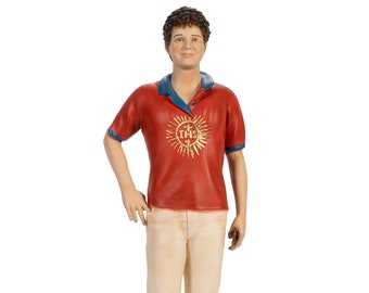 Statue of Blessed Carlo Acutis 30 cm (11.81) in hand-decorated resin, Italian artisan production
