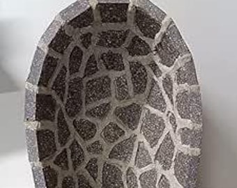 Cave for handmade statue in porphyry cm 41.5 x 29.5 handmade
