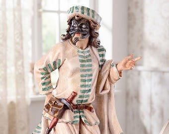 ブリゲッラのヴェネツィアのカーニバルマスクの彫刻は、ヴァルガル
