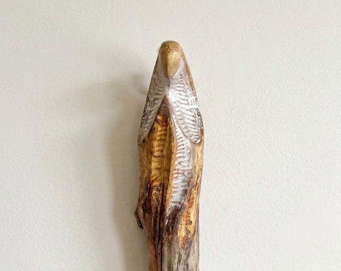 Sculpture of the Madonna of Meditation, carved in Valgardena wood root, hand-decorated, Italian artisan production