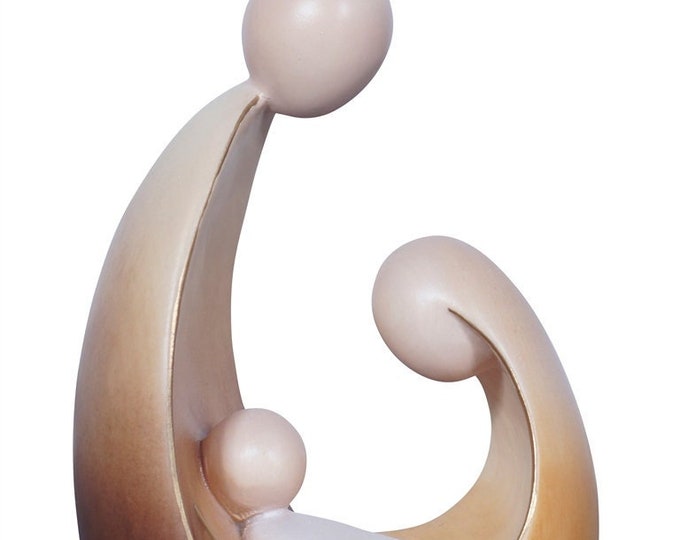 Nativity scene Ars Design carved in Valgardena wood and decorated by hand, various sizes, Italian artisan production