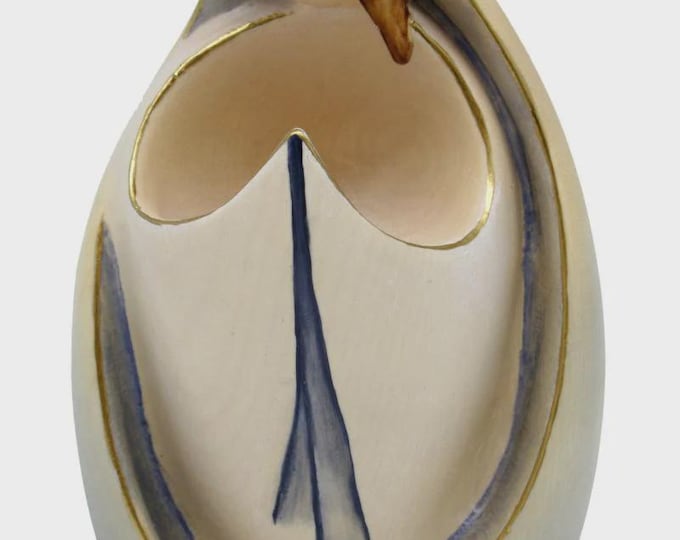 Statua Madonna di Lourdes moderna scolpita in legno della Valgardena decorata a mano produzione artigianale italiana varie misure