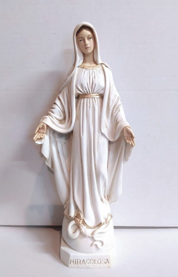 Statua Madonna Miracolosa cm 60