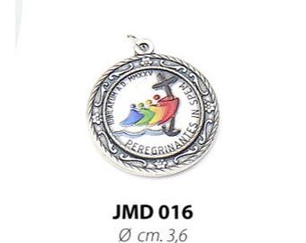 Jubilee Medal 2025 in metal, diameter 3.6 cm (1.41 inches), various quantities available, handcrafted in Italy