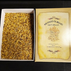 1kg pack of fine olibanum incense grains, Greek artisan production