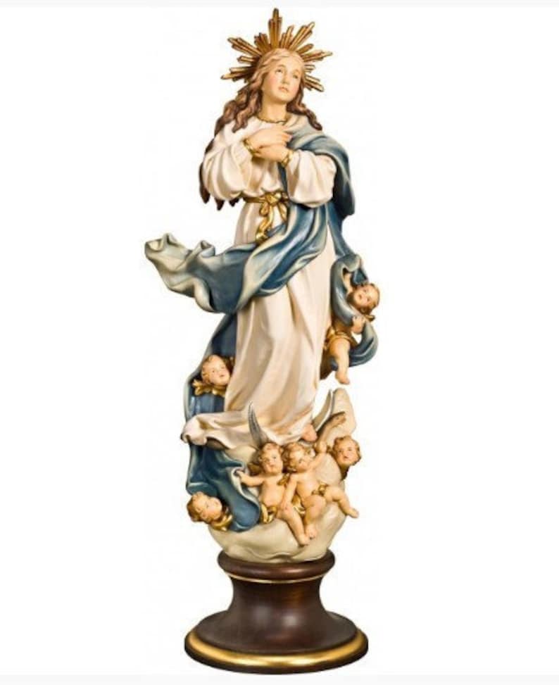Statue of the Immaculate Conception, Assumption of the Virgin Mary ...
