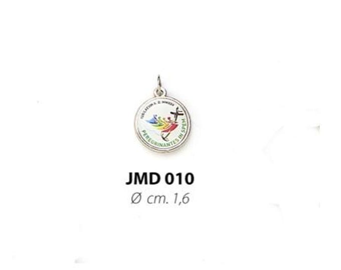 Jubilee Medal 2025 in metal, diameter 1.6 cm (0.62 inches), various quantities available, handcrafted in Italy