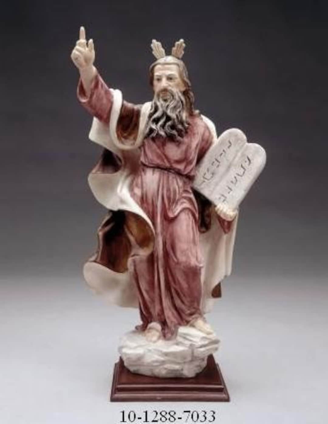 Statue of Moses With the Tablets, 40 Cm (15.74 Inches), Made of ...