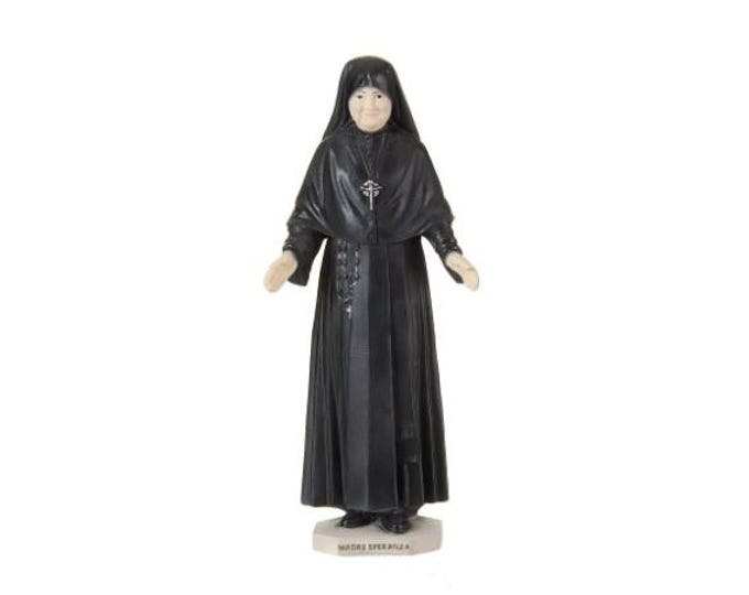 Statue of Mother Hope of Jesus, María Josefa Alhama Valera cm 20 (7.87 inches) in marble resin full decorated by hand Italian production