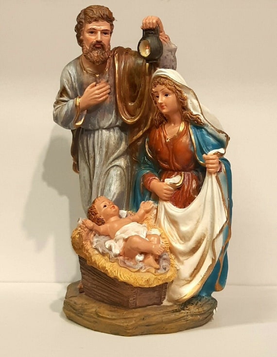 presepe プレゼピオ Complete Nativity Scene Cm 30 (11,81 Inches) Composed of 18