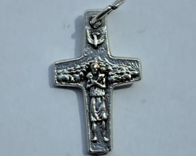 Pope Francis Good Shepherd Cross Pack, Jorge Mario Bergoglio, Various Quantities