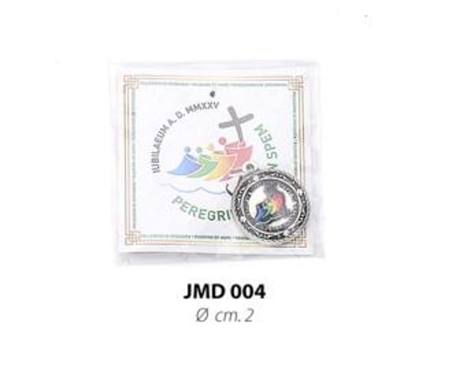 Jubilee Medal 2025 in metal, diameter 2 cm (0.78 inches), in gift box, various quantities available, Italian production