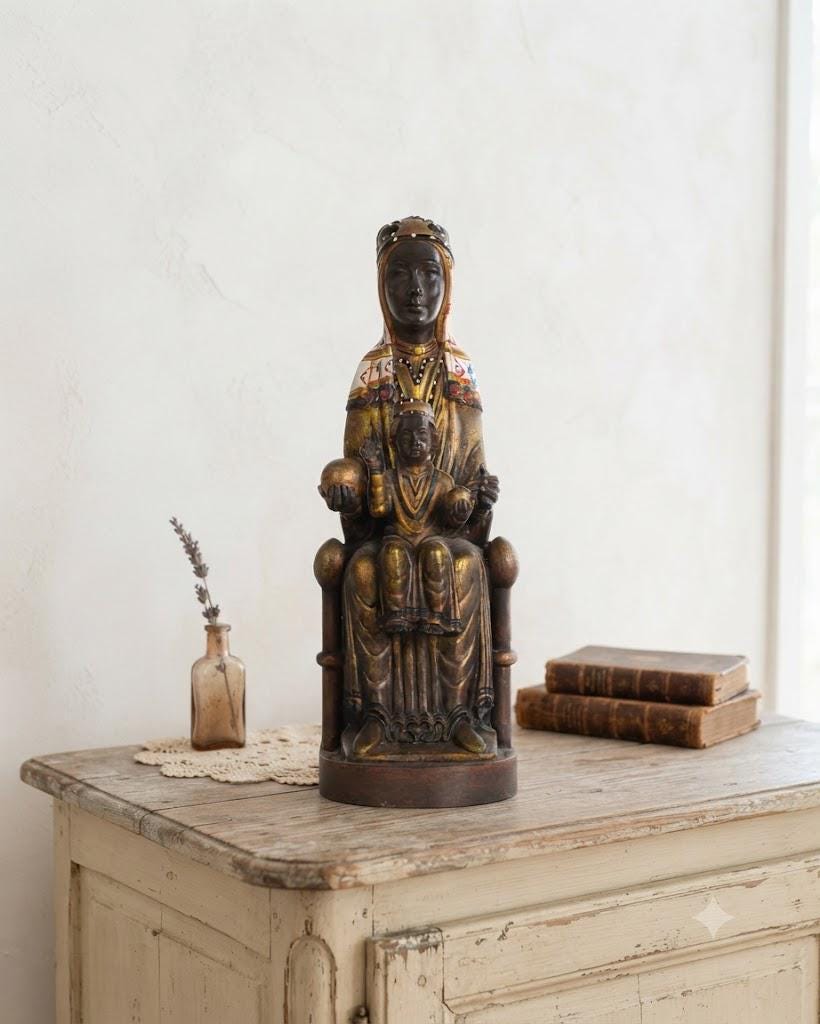 Our Lady Montserrat - Etsy