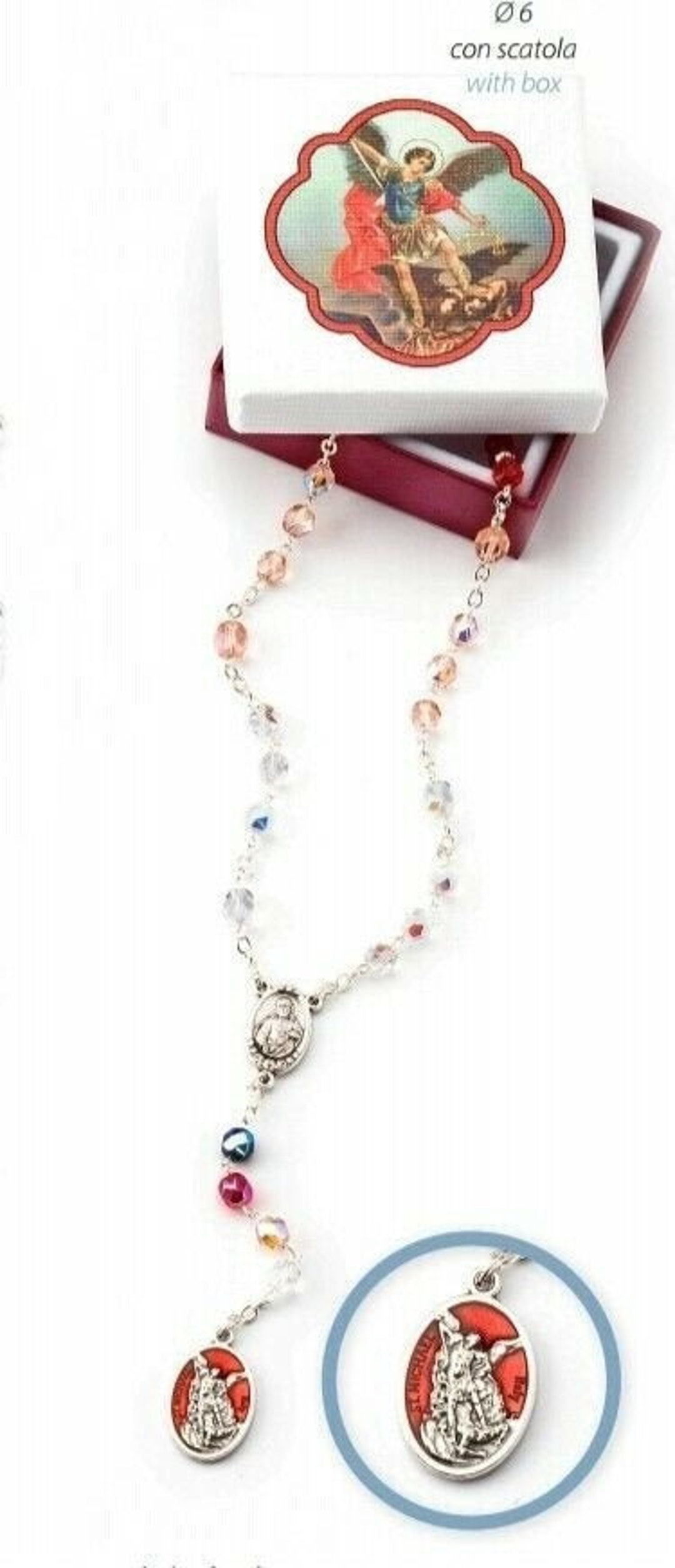 Rosario Pietra Dura Ematite E Bracciali Abbinati - Vendita Rosari E - Foto 8