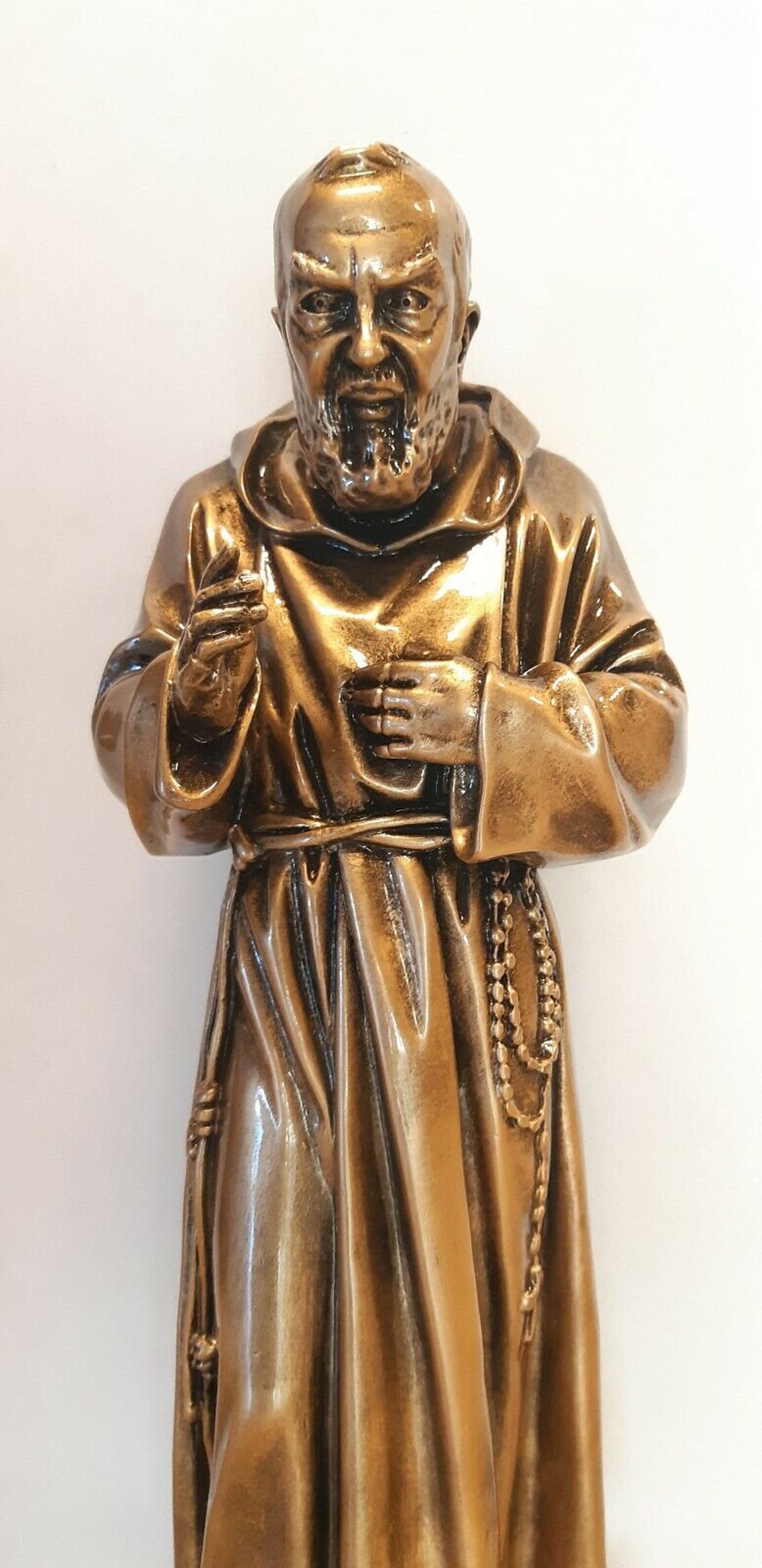 Statue of St. Father Pius of Pietrelcina Cm 60 23.62 Inches | Etsy