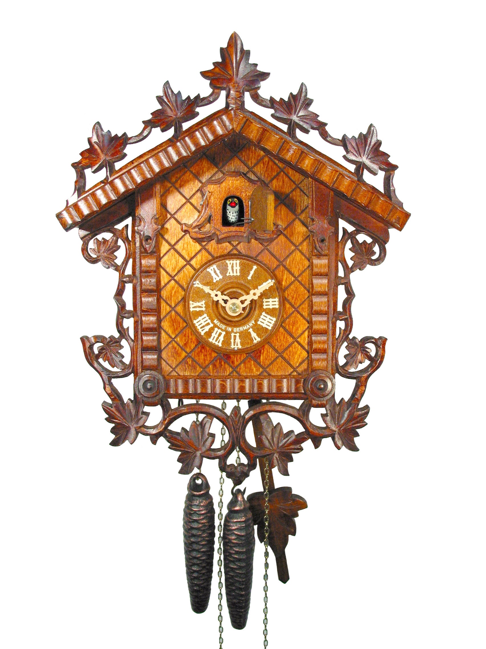 Cuckoo Clock Made of Handcrafted Black Forest Wood - Etsy Israel Cuckoo Clock Made of Handcrafted Black Forest Wood - Etsy Israel
