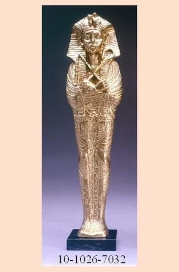 古代エジプト美術彫刻「ツタンカーメンのミイラ」30 cm (11.81 in) 手