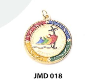 Jubilee Medal 2025 in metal, diameter 3.6 cm (1.41 inches), various quantities available, handcrafted in Italy