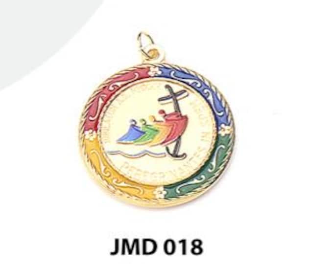 Jubilee Medal 2025 in metal, diameter 3.6 cm (1.41 inches), various quantities available, handcrafted in Italy