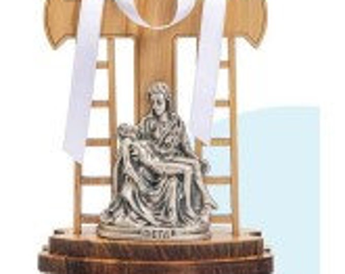 Crucifix of the Deposition, in national olive wood, various sizes available, of Italian artisan production