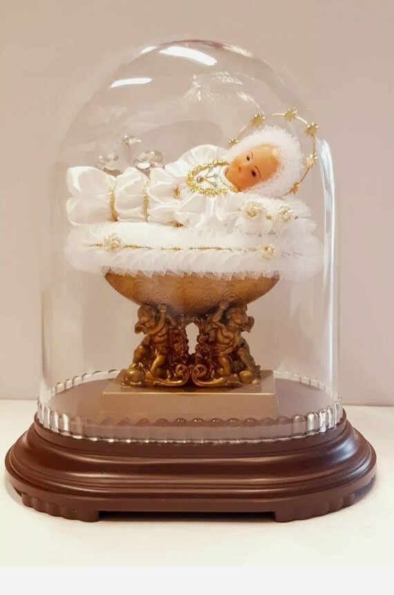 Madonna di Maria Bambina realizzata in cera e decorata a mano - Etsy Italia
