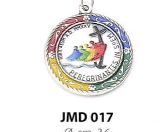 Jubilee Medal 2025 in metal, diameter 3.6 cm (1.41 inches), various quantities available, handcrafted in Italy