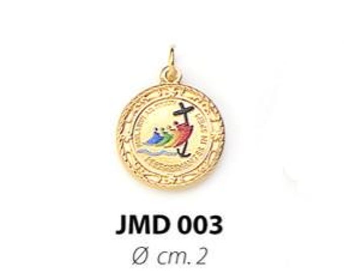 Jubilee Medal 2025 in metal, diameter 2 cm (0.78 inches), various quantities available, handcrafted in Italy