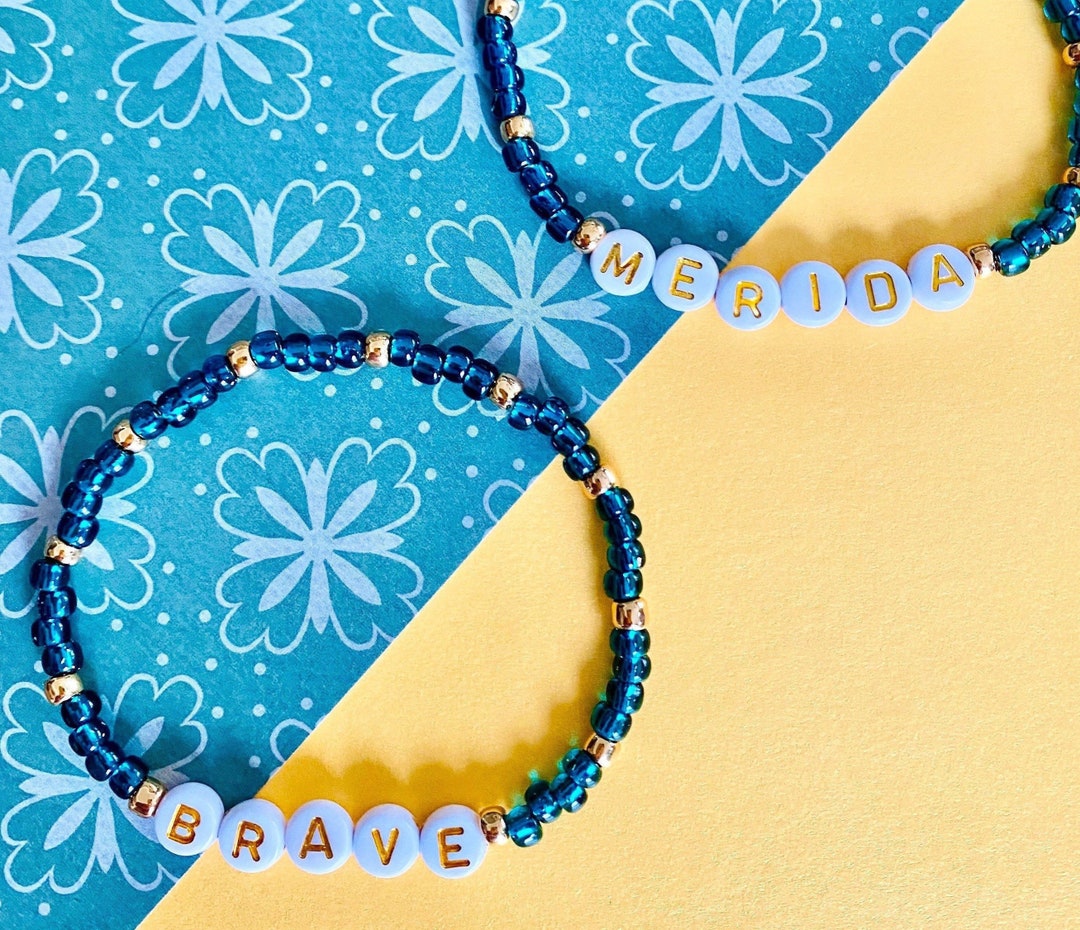 Brave Beaded Bracelet Set. Womens Bracelets. Kids Bracelets. Etsy