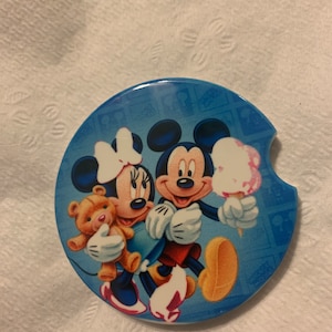 Mickey / Minnie Car Coasters 