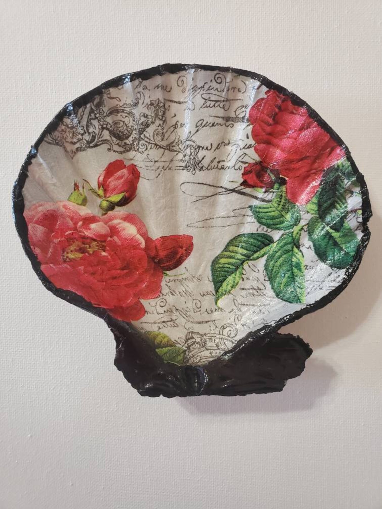 Decoupage seashell Etsy