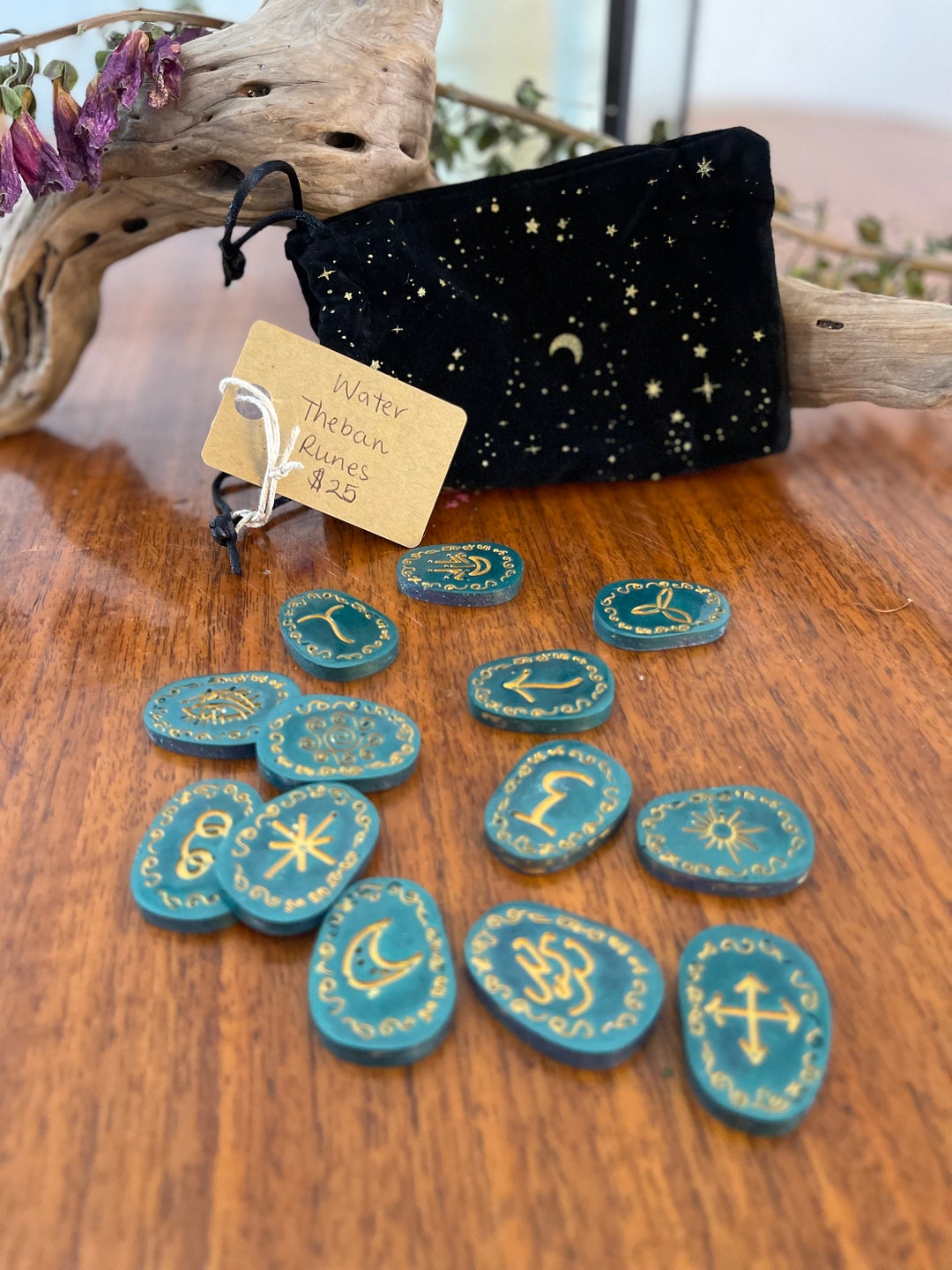 Water Element Witches Runes - Etsy