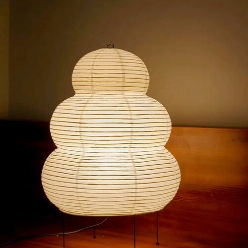 Japanese Sphere Paper Floor Lamp Noguchi Inspired Lantern Etsy Australia