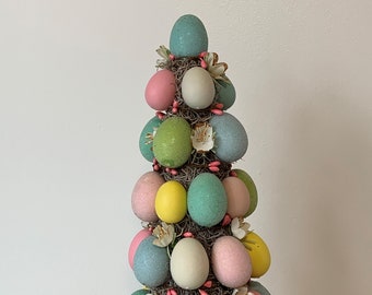 Easter Egg Tree On Pedestal